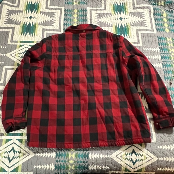 Dickies Buffalo Plaid Full-Zip Work Jacket / Chore Coat - Picture 8 of 9